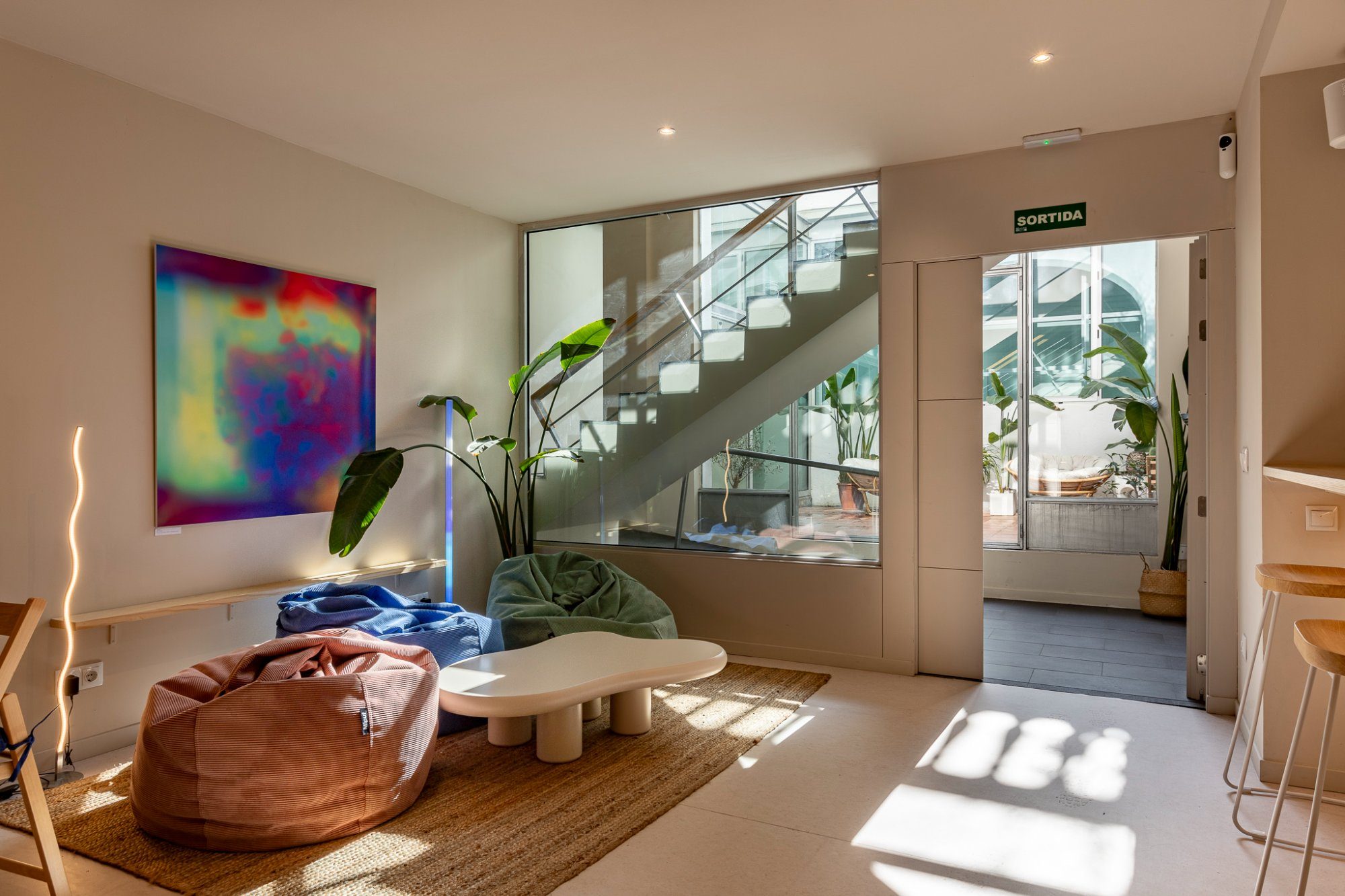 SABDA Studio reception and entrance Muntaner 83B Barcelona Eixample
