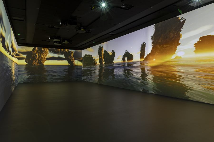 Sala de projeccions 360 de SABDA a Barcelona